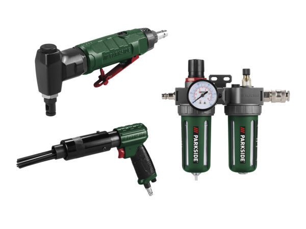 PARKSIDE® Grignoteuse, Dérouilleur & Unité Pneumatique - Performance Pro