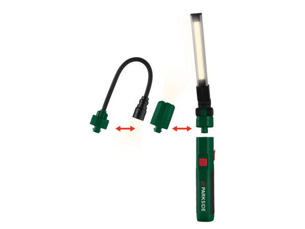 PARKSIDE® Lampe Multifonction 3 en 1 Rechargeable | Éclairage Atelier