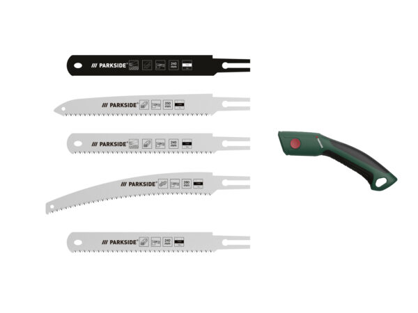 PARKSIDE® Set de 7 Scies à Main - Précision et Polyvalence