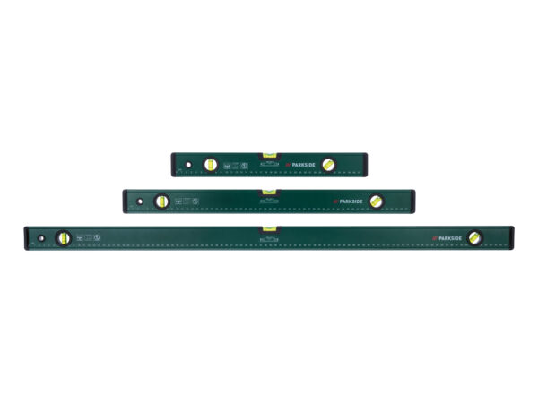 PARKSIDE® Set de 3 Niveaux à Bulle Précision Pro - 40, 60, 100cm