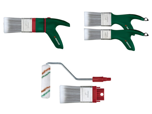 PARKSIDE® Pinceau Ergonomique Rotatif : Peinture Facile et Précise