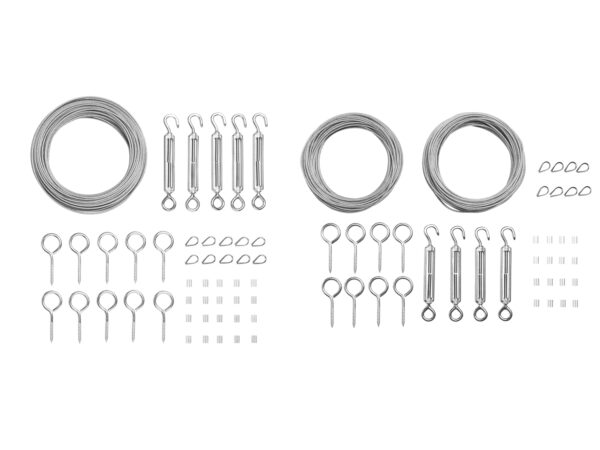 PARKSIDE® Set Câble Métallique Treillis - Plantes Grimpantes