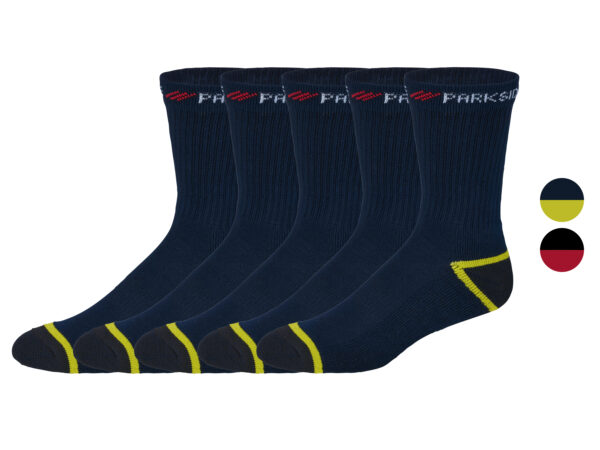 PARKSIDE® Lot de 5 Paires de Chaussettes de Travail Homme Confortables