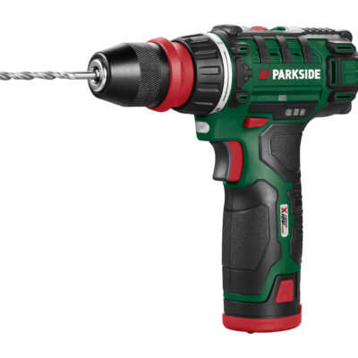 PARKSIDE Perceuse-Visseuse Sans Fil 12V + Accessoires