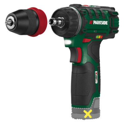 PARKSIDE® Perceuse-visseuse sans fil 12V - PBSA 12 E4