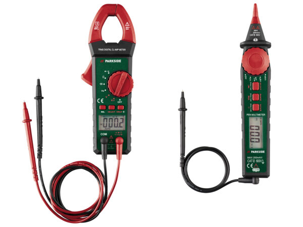 PARKSIDE® Pince & Multimètre à Broche : Mesures Électriques Précises