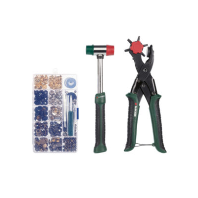 PARKSIDE® Set Pince Emporte-Pièce et Boutons-Pression 358 Pièces