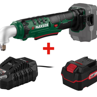 PARKSIDE® Visseuse d'Angle à Choc sans Fil 20V + Batterie + Chargeur