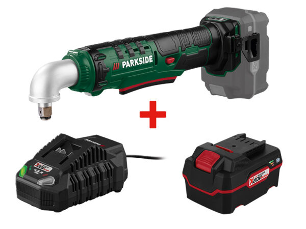 PARKSIDE® Visseuse d'Angle à Choc sans Fil 20V + Batterie + Chargeur