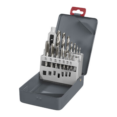 PARKSIDE® Set de Forets et Tarauds 15 Pièces - PBSS 15 A1