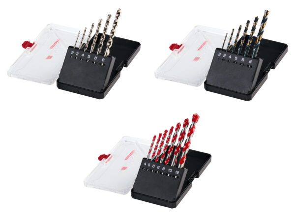 PARKSIDE PERFORMANCE® Forets BSP 3 A1: Set de 19 Pièces Multi-Matériaux