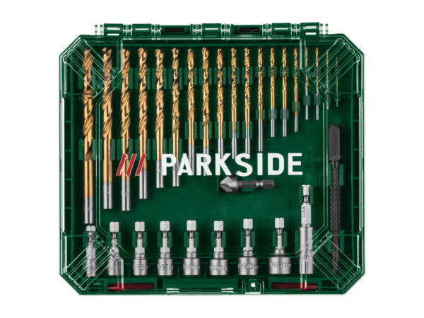 PARKSIDE® Set Forets & Embouts 75 pièces - Qualité Pro
