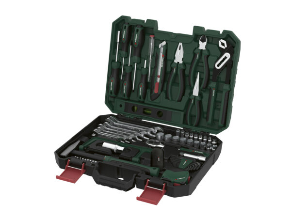 PARKSIDE® Mallette à Outils 95 Pièces - L'Essentiel pour Bricoler