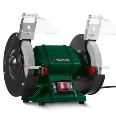 PARKSIDE® Touret à Meuler Double 200W - Affûtage et Ponçage Précis