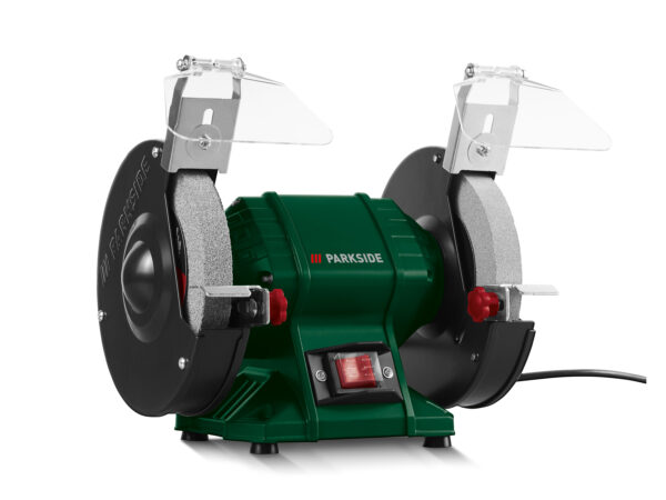 PARKSIDE® Touret à Meuler Double 200W - Affûtage et Ponçage Précis