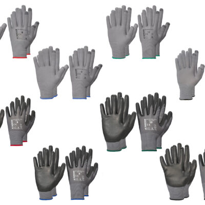 PARKSIDE® Lot de 2 paires de gants de travail - Robustes & Tactiles