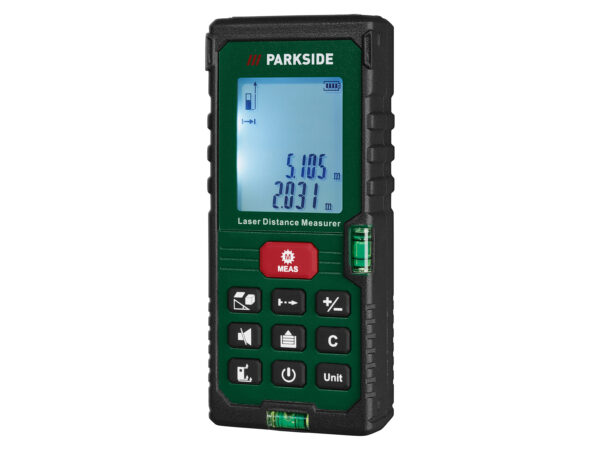Télémètre Laser PARKSIDE PLEM 50 D5 : Mesure Précise Jusqu'à 50m