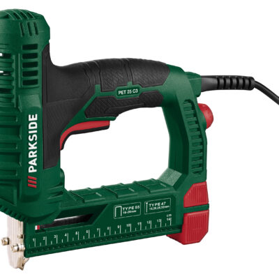 PARKSIDE® Agrafeuse Électrique PET 25 C3 - Puissance et Précision