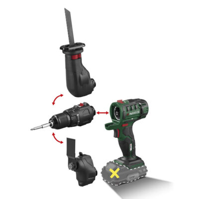 PARKSIDE® PKGA 20-Li C2 : Outil Combiné Sans Fil 20V Polyvalent