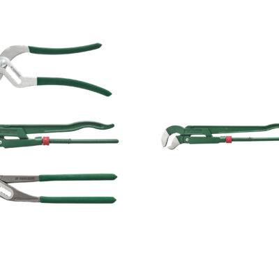 PARKSIDE® : Set de Pinces de Plomberie & Clé Serre-Tubes Pro