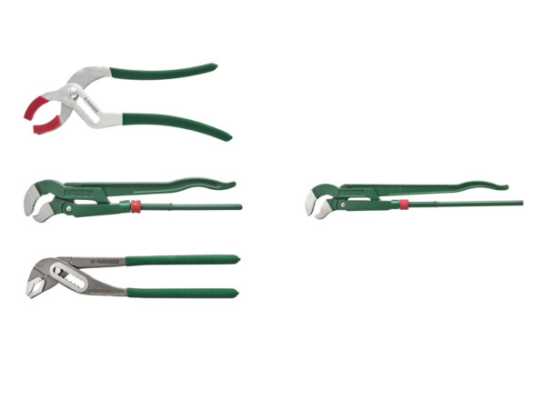PARKSIDE® : Set de Pinces de Plomberie & Clé Serre-Tubes Pro