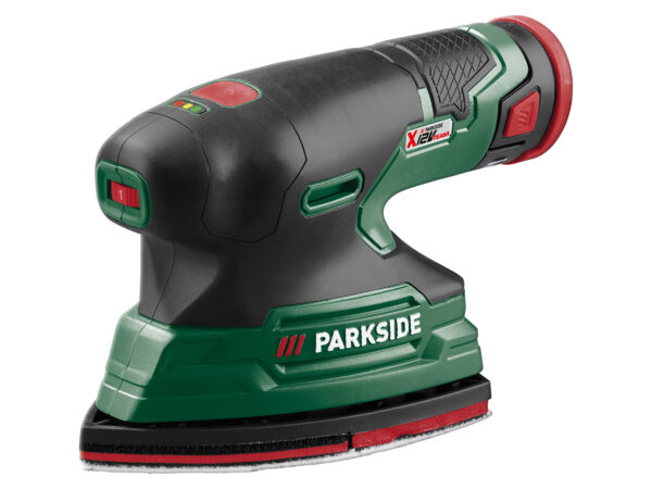 PARKSIDE Ponceuse Multifonction sans Fil 12V + Batterie + Chargeur