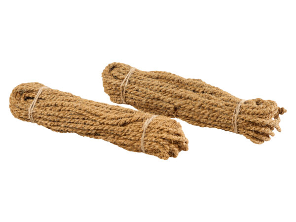 PARKSIDE® Lot de 2 Cordes en Coco 15m - Naturel et Biodégradable