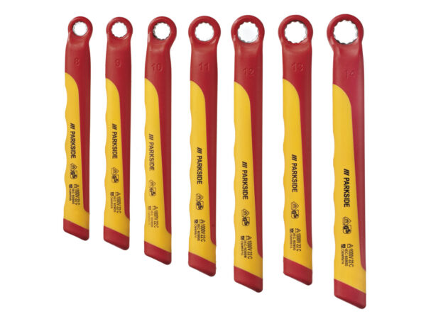 PARKSIDE® Set de Clés à Douille Isolées VDE 1000V (7 pièces)