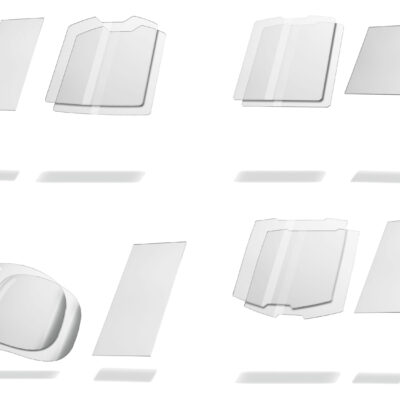 PARKSIDE® Kit Écrans de Rechange Casque Soudure PSES 3 A1 - 3 Pièces