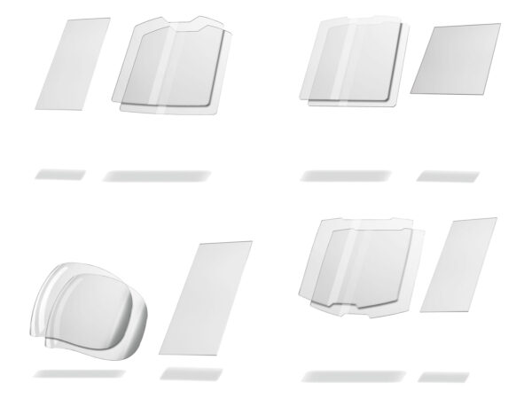 PARKSIDE® Kit Écrans de Rechange Casque Soudure PSES 3 A1 - 3 Pièces