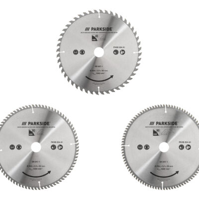 Lame de Scie Circulaire PARKSIDE® 254mm : Coupe Bois, Alu