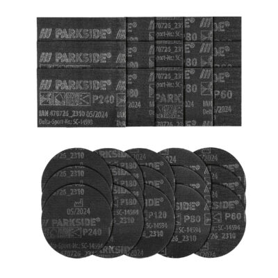 PARKSIDE PERFORMANCE® Set de Grilles Abrasives - Ponçage Efficace