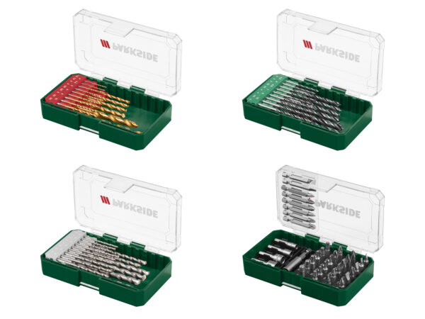 PARKSIDE® Set de Forets et Embouts - 99 Pièces Multi-Matériaux