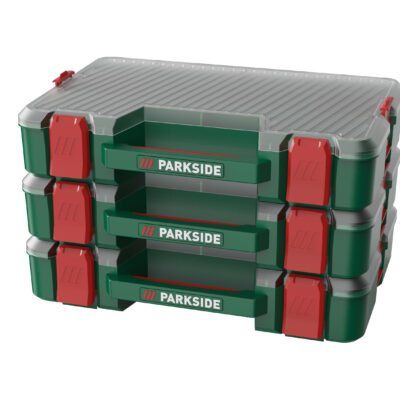 PARKSIDE® Boîtes à Compartiments Empilables - Rangement Optimal