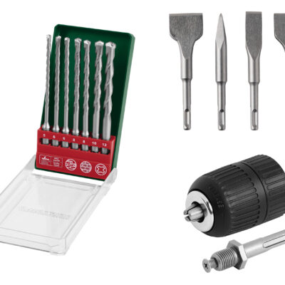 PARKSIDE® Forets, Burins SDS & Mandrin Serrage Rapide – Performance et Polyvalence