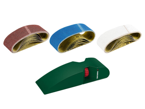 PARKSIDE® Bandes Abrasives & Ponceuse Manuelle - Ponçage Efficace