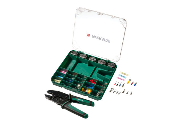 PARKSIDE Pince à Sertir 5 en 1 : Kit Complet avec Connecteurs