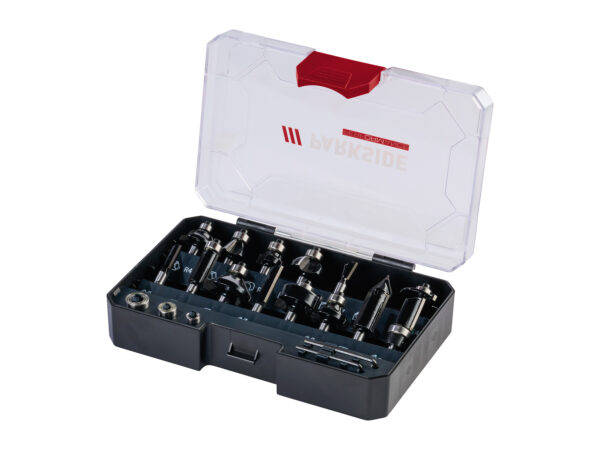 PARKSIDE PERFORMANCE® Set 15 Embouts de Fraisage - Bois Précis