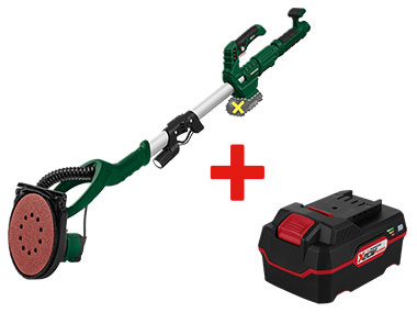 PARKSIDE Ponceuse Murs & Plafonds Sans Fil 20V + Batterie