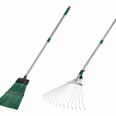 PARKSIDE® Balai & Râteau à Feuilles Extérieur - Nettoyage Efficace