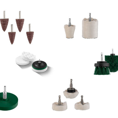 PARKSIDE® Coffret Accessoires de Polissage pour Visseuse - Métal & Plus