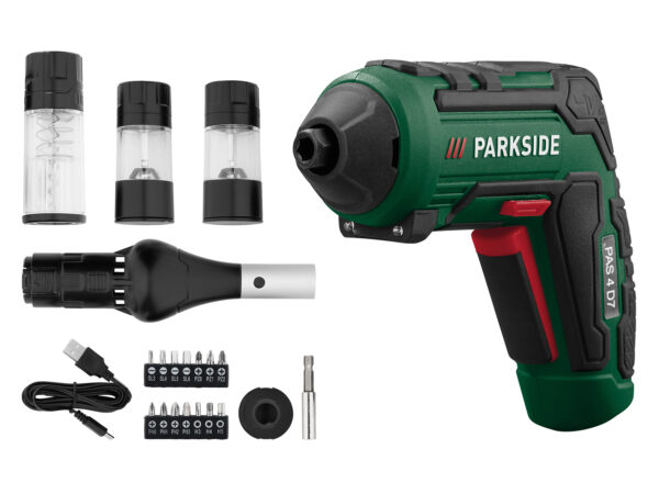 PARKSIDE® Kit Visseuse Sans Fil 4V + Accessoires BBQ & Embouts