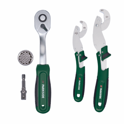 PARKSIDE® Clé à Cliquet & Clés Universelles Ajustables