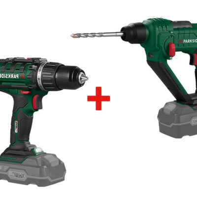PARKSIDE® Combi Marteau Perforateur & Perceuse-Visseuse sans fil 20V