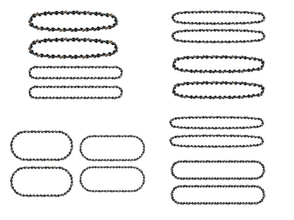 PARKSIDE® Lot de 2 Chaînes de Tronçonneuse - Performance et Durabilité