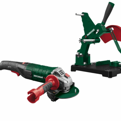 PARKSIDE® Meuleuse d'angle + Support : Puissance et Précision