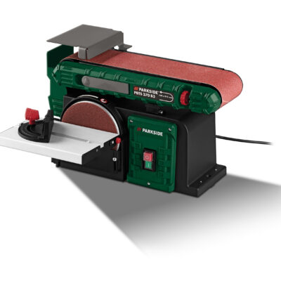 PARKSIDE Ponceuse à Bande et à Disque 370W - PBTS 370 B3