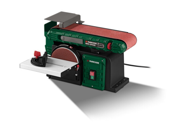 PARKSIDE Ponceuse à Bande et à Disque 370W - PBTS 370 B3