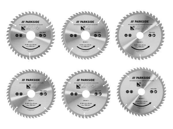 PARKSIDE® Lame de scie circulaire - Coupe Bois, Métal & Plus
