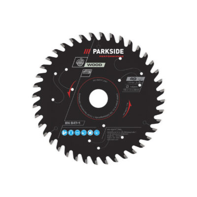 Lame de Scie PARKSIDE PERFORMANCE® Bois/Alu/Stratifié Ø 140mm